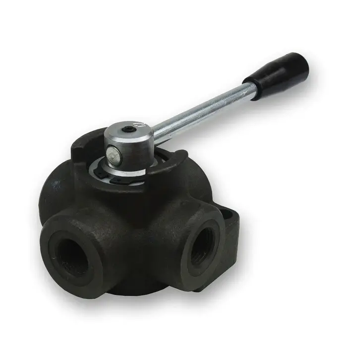 Badestnost 3 Way & 4 Way Rotary Diverter Valve — European-made hydraulic directional control or monoblock valve for mobile and agricultural machinery, stocked and supplied by Fluid Power Distributors (FPD), Hamilton New Zealand — hydraulic valve specialists for tractors, excavators, and industrial equipment across New Zealand