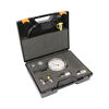 Stauff Analogue Pressure Gauge Kits — hydraulic test and measurement equipment for pressure, temperature, and flow diagnostics in mobile and industrial systems, supplied by Fluid Power Distributors (FPD), Hamilton New Zealand — genuine Stauff diagnostic instruments in stock for hydraulic technicians across New Zealand