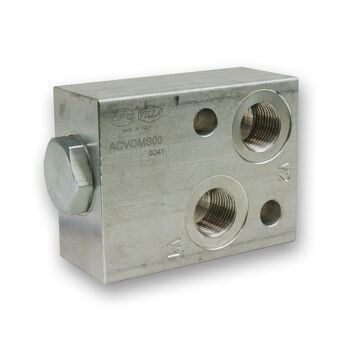 Anti-Cavitation (Rundown) Check Valve — hydraulic component for mobile and industrial applications, supplied by Fluid Power Distributors (FPD), Hamilton New Zealand — hydraulic specialists for construction, agriculture, forestry, and industrial sectors across New Zealand
