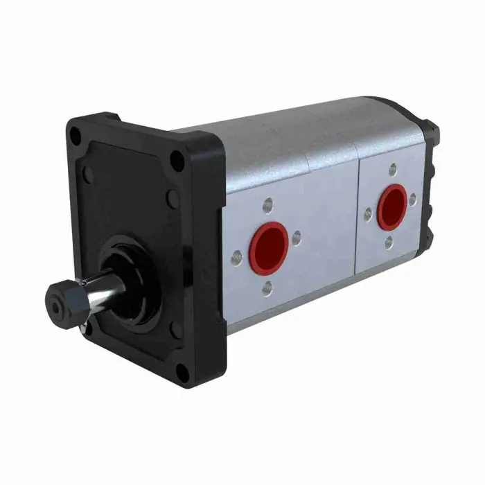 Blue Ascend Hydraulics Blue Ascend Aluminium Body Tandem Pump – Group 20/20 — hydraulic pump for mobile and industrial hydraulic applications, supplied by Fluid Power Distributors (FPD), Hamilton New Zealand — hydraulic pump specialists serving construction, agriculture, forestry, and manufacturing across New Zealand