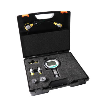 Stauff Digital Pressure Gauge Kits — hydraulic test and measurement equipment for pressure, temperature, and flow diagnostics in mobile and industrial systems, supplied by Fluid Power Distributors (FPD), Hamilton New Zealand — genuine Stauff diagnostic instruments in stock for hydraulic technicians across New Zealand