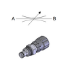 Adjustable Needle Bidirectional Valve — hydraulic valve for flow control, pressure regulation, or circuit protection in mobile and industrial hydraulic systems, supplied by Fluid Power Distributors (FPD), Hamilton New Zealand — hydraulic valve specialists for construction, agriculture, forestry, and industrial applications across New Zealand