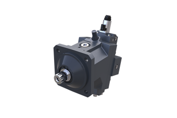 Danfoss H1B bent axis variable motor hydraulic motor for mobile hydrostatic drive applications — supplied by Fluid Power Distributors (FPD), Hamilton New Zealand — hydraulic components specialists serving construction, agriculture, forestry, and mining industries across New Zealand