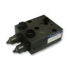 M+S Hydraulic M+S Overcentre Valve with Brake Release Port — European-made hydraulic valve or accessory for orbital motor circuit control and protection, supplied by Fluid Power Distributors (FPD), Hamilton New Zealand — call (07) 849 5771