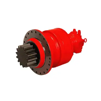 Kawasaki M5X fixed displacement swing motor for excavator and crane swing applications supplied by Fluid Power Distributors (FPD) — New Zealand's exclusive Kawasaki KPM distributor and authorised service centre, stocking genuine motors and parts, Hamilton New Zealand