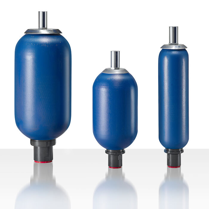 OMT Bladder Accumulators — hydraulic accumulator or accumulator accessory for energy storage and pulsation damping in hydraulic systems, stocked and supplied by Fluid Power Distributors (FPD), Hamilton New Zealand — hydraulic accumulator specialists serving industrial and mobile plant sectors across New Zealand