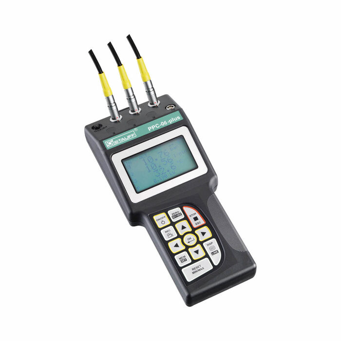 Stauff PPC 06 Plus Hydraulic Tester — hydraulic test and measurement equipment for pressure, temperature, and flow diagnostics in mobile and industrial systems, supplied by Fluid Power Distributors (FPD), Hamilton New Zealand — genuine Stauff diagnostic instruments in stock for hydraulic technicians across New Zealand