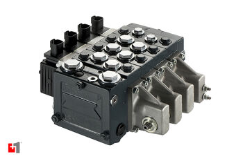 Danfoss Danfoss PVG 16 Load Sense Sectional Valve hydraulic motor for mobile hydrostatic drive applications — supplied by Fluid Power Distributors (FPD), Hamilton New Zealand — hydraulic components specialists serving construction, agriculture, forestry, and mining industries across New Zealand