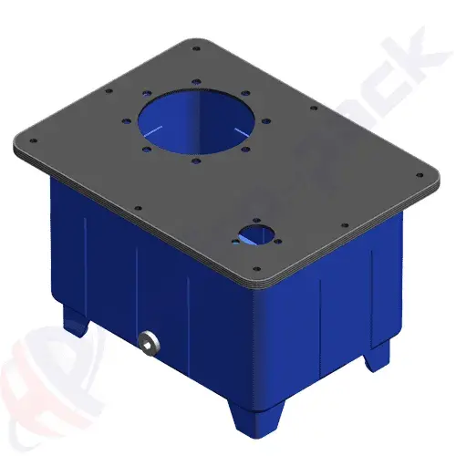 Weldless Steel Tanks for Hydraulic Power Units — weldless steel hydraulic power pack tank for hydraulic power units, supplied by Fluid Power Distributors (FPD), Hamilton New Zealand — hydraulic system components specialists for power unit builders and industrial applications across New Zealand